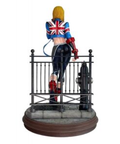 Figura Cammy Street Fighter 6 de gran tamaño ideal para fans de los juegos de lucha.
