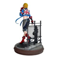 Statuette Cammy Street Fighter 6 con estética gaming para colecciones de videojuegos.