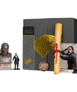 Caja Jon Snow Juego de Tronos de McFarlane Toys ideal para coleccionistas de series y vitrinas frikis.