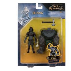 Figura Shank Rohirrim de 10 cm para armar inspirada en la Guerra de los Rohirrim ideal para fans de fantasía épica.