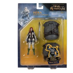 Figura Hera Rohirrim de 10 cm para armar inspirada en la Guerra de los Rohirrim ideal para vitrinas frikis.