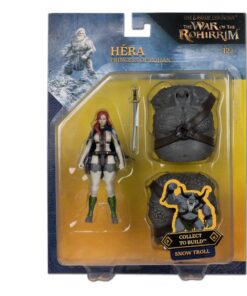 Figura Hera Rohirrim de 10 cm para armar inspirada en la Guerra de los Rohirrim ideal para vitrinas frikis.