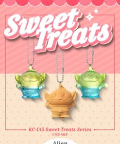 Pack Llaveros Pixar Sweet Treats de 4 cm ideal para mochilas y regalos frikis.