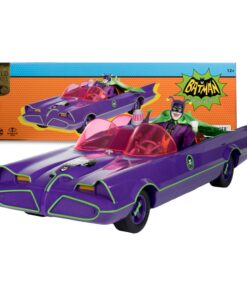 Batmobil Joker DC Retro Gold Label inspirado en Batman Classic TV Series para coleccionistas.