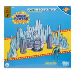 Playset Fortress Solitude Superman DC Direct con robot ideal para coleccionistas.