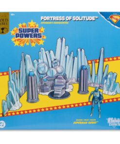 Playset Fortress Solitude Superman DC Direct con robot ideal para coleccionistas.