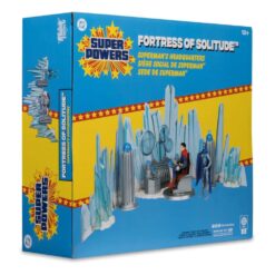 Escenario Fortress of Solitude inspirado en Superman 2025 para vitrinas frikis.