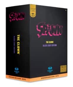 Figura Spawn Payaso edición especial Gold Label para vitrinas frikis.