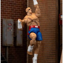 Figura Sagat Street Fighter II coleccionable para vitrinas frikis.