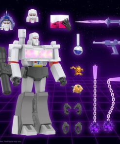 Figura Megatron 20 cm Super7 ideal para vitrinas frikis premium.
