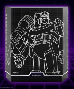 Figura Megatron G1 Cartoon Super7 para fans Decepticons.