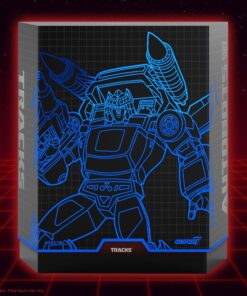 Figura Tracks G1 Cartoon Super7 para fans Autobots.