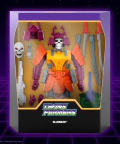 Figura Bludgeon Transformers Ultimates Super7 de 22 cm coleccionable.