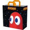 Bolsa Compra Pac-Man Golden Maze Konix reutilizable para fans gaming.