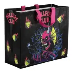 Bolsa Compra Stranger Things Konix reutilizable para fans de la serie.