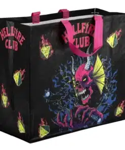 Bolsa Compra Stranger Things Konix reutilizable para fans de la serie.