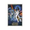 Poster Star Wars 40 Aniversario One Sheet B 61 x 91,5 cm decoración galáctica.