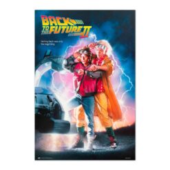 Poster Regreso Futuro II 61 x 91,5 cm decoración cinematográfica.