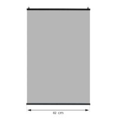 Colgador Posters vertical negro 62 cm para láminas decorativas.