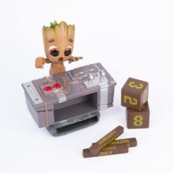 Calendario Perpetuo 3D Mini Groot Los Guardianes de la Galaxia accesorio escritorio Marvel.