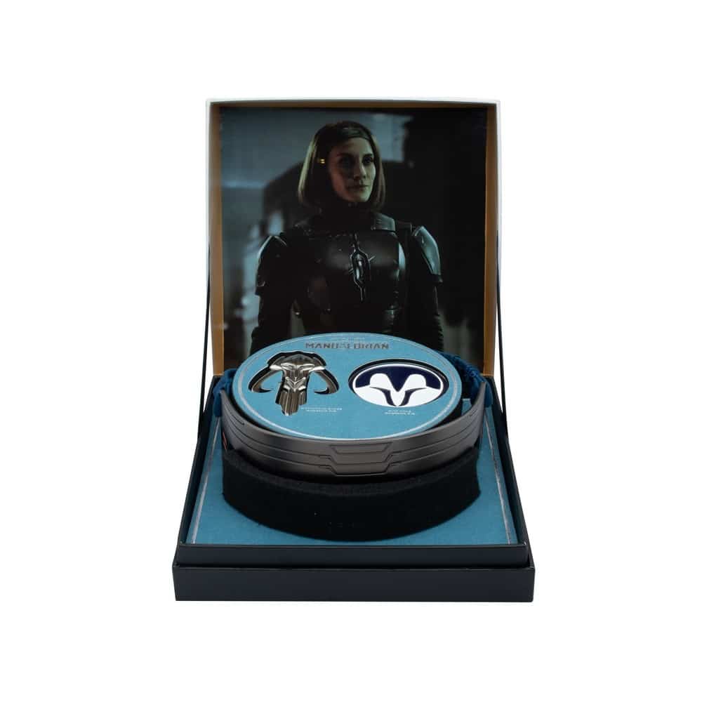 Set Bo-Katan Mandalorian accesorios coleccionables inspirados en Star Wars The Mandalorian.