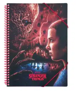 Carpeta Fundas A4 Stranger Things Vecna archivador oficial.