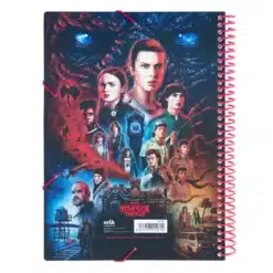 Carpeta Fundas A4 Stranger Things Vecna papelería oficial.