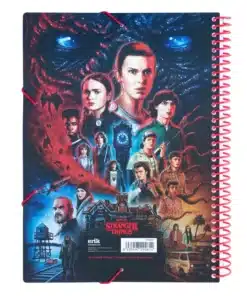 Carpeta Fundas A4 Stranger Things Vecna papelería oficial.