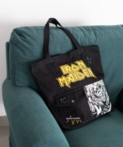 Bolsa Shopping Premium Iron Maiden merchandising musical.