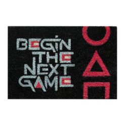 Felpudo Juego del Calamar alfombrilla decorativa serie.