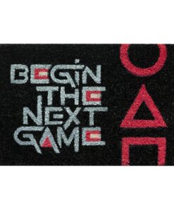 Felpudo Juego del Calamar alfombrilla decorativa serie.