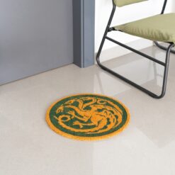 Felpudo Casa del Dragón alfombrilla decorativa Targaryen.