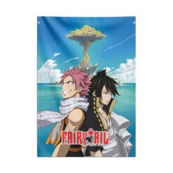 Banderola Fairy Tail póster tela 70x100 cm oficial.