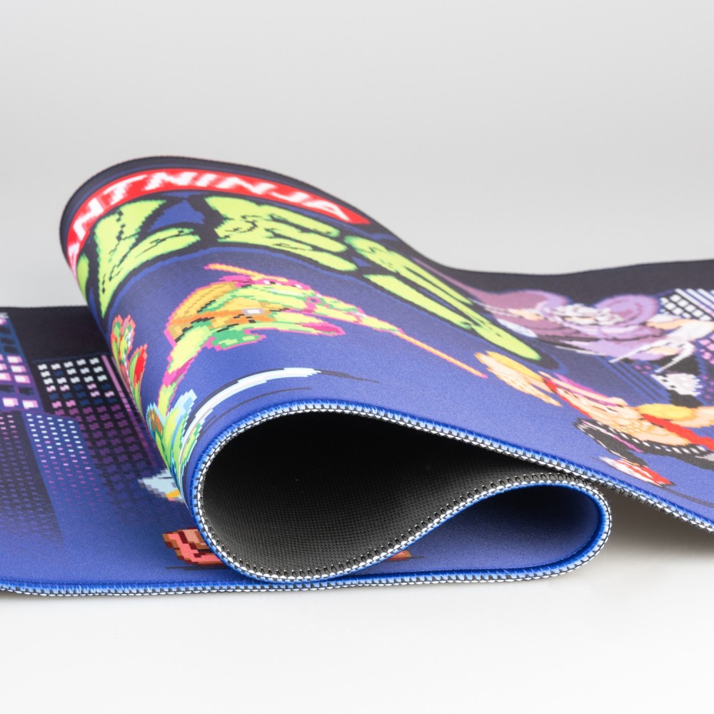 Alfombrilla XL Tortugas Ninja escritorio gaming.