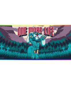 Alfombrilla Gaming LED Gameration One More Life RGB.