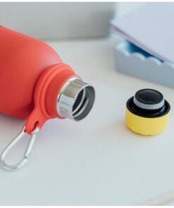 Botella Metálica Hot & Cold 500ml Smiley Quirky Cómics.