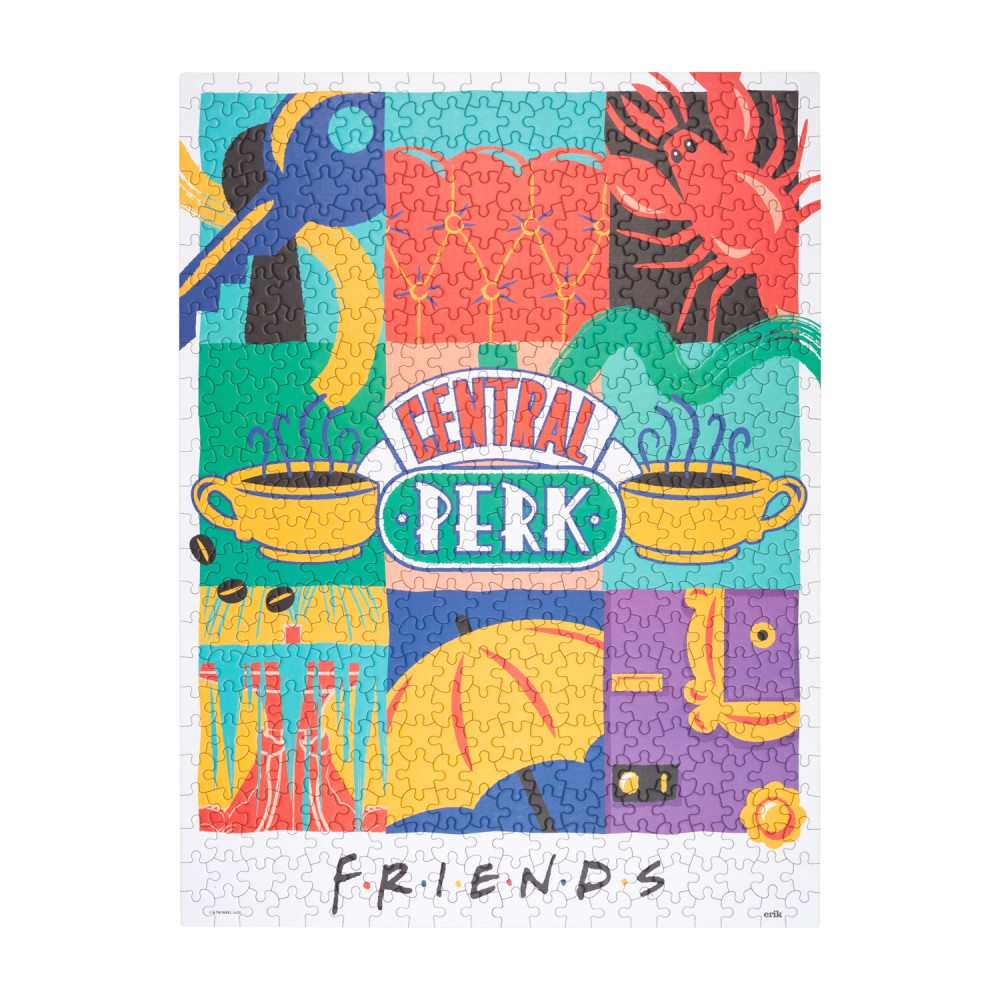 Puzzle Friends Central Perk rompecabezas serie TV.