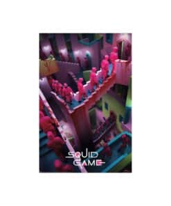 Póster El Juego del Calamar Escaleras 61x91,5 cm oficial.