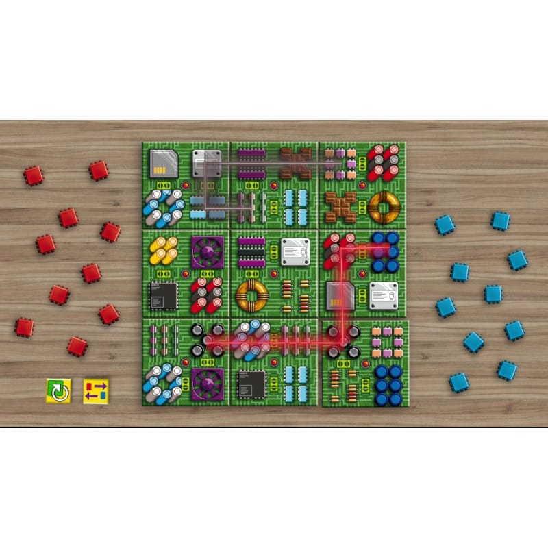 Link Juego de Mesa en 8-Bits componentes.