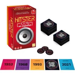 Hitster Juego de Mesa cartas musicales.