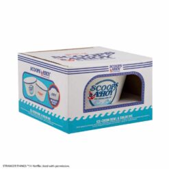 Bote Helado Scoops Ahoy coleccionable oficial de Stranger Things.