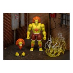 Blanka Figura 1/12 19 cm inspirada en Ultra Street Fighter II, pieza oficial para coleccionistas y fans del videojuego clásico.