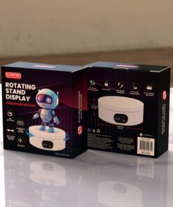 Evoretro Stand Display Rotating soporte rotatorio ideal para vitrinas y fotografía.