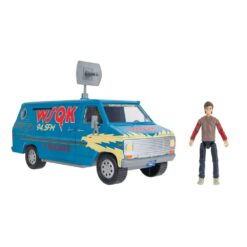 Stranger Things Furgoneta WSQK Playset 20 cm con luces y sonidos.