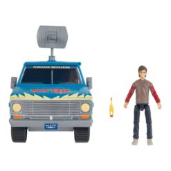 Stranger Things Furgoneta WSQK Playset vehículo coleccionable Jazwares.
