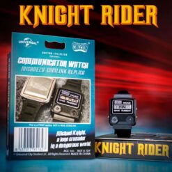 Réplica Reloj Comlink Michael Knight accesorio icónico de la serie clásica.