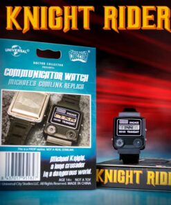 Réplica Reloj Comlink Michael Knight accesorio icónico de la serie clásica.