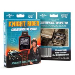 Réplica Reloj Comlink Michael Knight ideal para coleccionistas y cosplay.