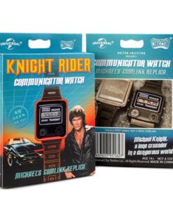 Réplica Reloj Comlink Michael Knight ideal para coleccionistas y cosplay.