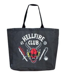 Hellfire Club Shopping Bag XL 42 cm bolsa oficial Stranger Things.